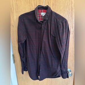 Frank and Oak overdye flannel shirt